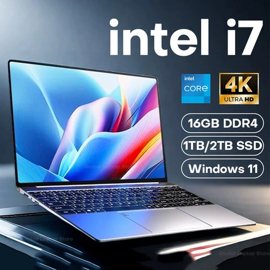 2025 15.6" Windows 11 Pro Laptop Computer Intel Core i7 8500Y 16GB 1TB