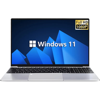 Intel Notebook 15.6" Ultra Slim Laptop Intel Celeron N4000 16GB RAM 1TB Windows 11 Pro