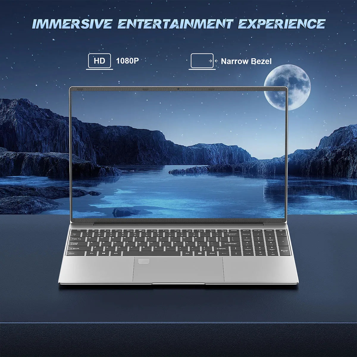 15.6"Laptop Intel Celeron N5095 notebook 32GB RAM 2TB SSD Windows 11