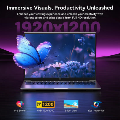 ACEMAGIC AX16 Laptop Intel N97 16 Inch 16GB LPDDR4 RAM 512GB SSD Windows 11 Pro