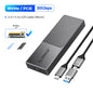 ORICO USB4 NVMe SSD Enclosure 40Gbps PCIe3.0x4 Aluminum M.2 SSD Case
