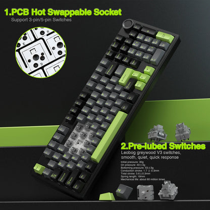 AULA F99pro Wireless Gaming Keyboard