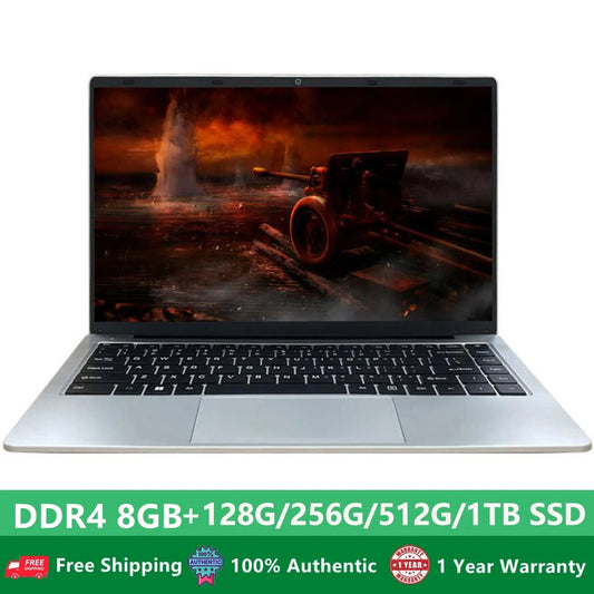 N4000 14.1 Inch 128GB 256GB SSD Windows 10 Pro