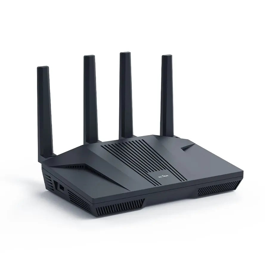 GL.iNet Flint 2 (GL-MT6000) home and office router, 8-Stream Wi-Fi 6 technology