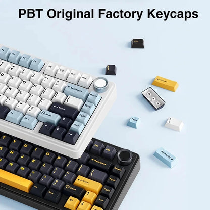 AULA F75 Gaming Mechanical Keyboard W/ RGB PBT keycaps