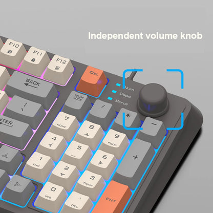 K8 Customized Mechanical Keyboard 94 Keys Hot-Swappable Gaming Keyboard with Mouse