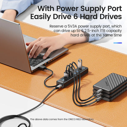 ORICO USB 3.0 HUB 7ports Splitter