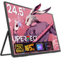UPERFECT 24.5" 165Hz 2K Computer Monitor 1440P 100% sRGB Desktop Gaming Display for Laptop mini PC
