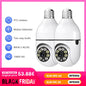Light Bulb Security Cameras Outdoor Wireless WiFi Camera 5GHz, 360 Degree
