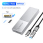 ORICO USB4 NVMe SSD Enclosure 40Gbps PCIe3.0x4 Aluminum M.2 SSD Case