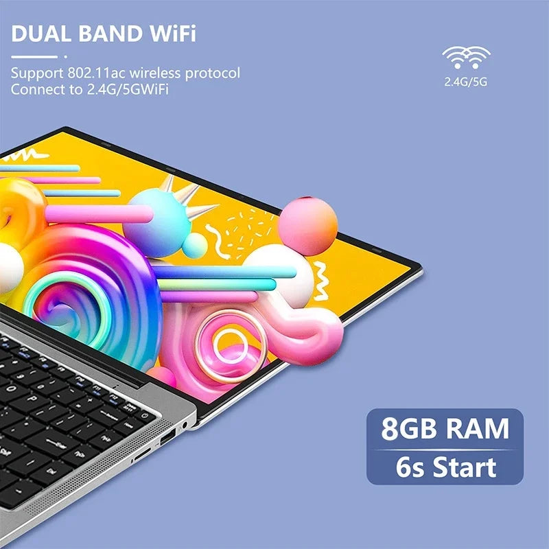 N4000 14.1 Inch 128GB 256GB SSD Windows 10 Pro