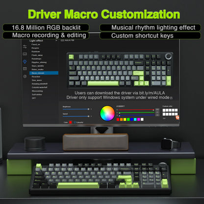 AULA F99pro Wireless Gaming Keyboard