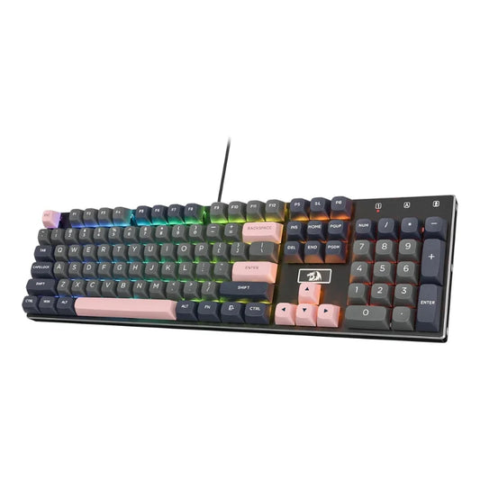 104 Keys Hot-Swap Mechanical Noise Dampening Kit Gaming Keyboard,