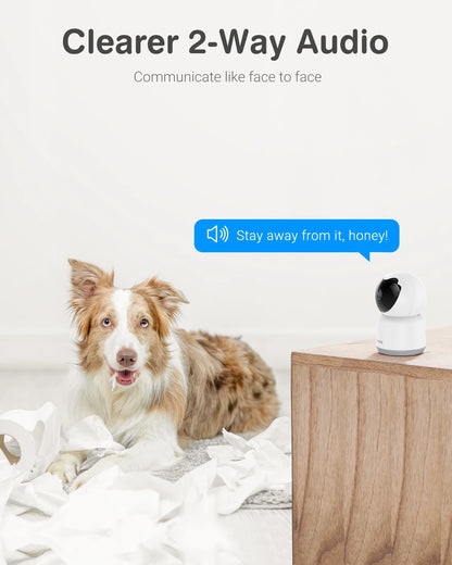 SANNCE 3MP 2.4G Wifi IP Camera Outdoor AI Human Detect Wireless Camera