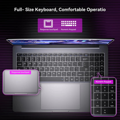 ACEMAGIC AX16 Laptop Intel N97 16 Inch 16GB LPDDR4 RAM 512GB SSD Windows 11 Pro