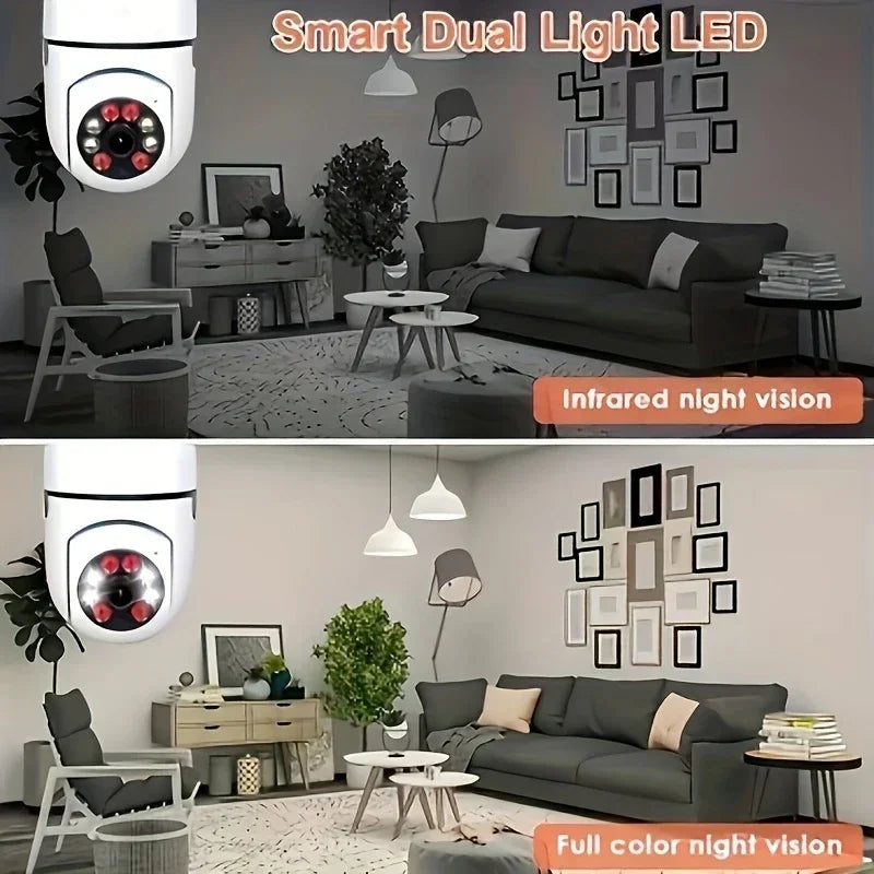 Ease Life APP-Light Bulb Security Cameras Outdoor Wireless WiFi