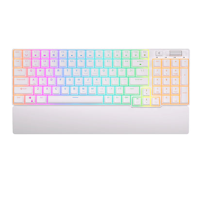Tri-Mode BT5.0/2.4G/USB-C Hot-Swappable Mechanical Keyboard 96 Keys Bluetooth Wireless Gaming Keyboard